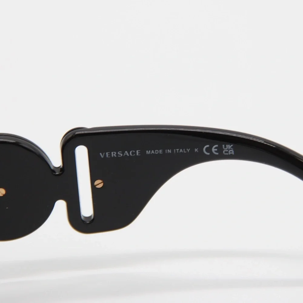 NEW VERSACE VE4425U 5360/87 MEDUSA UNISEX SUNGLASSES NEW BLACK MOD 4425U